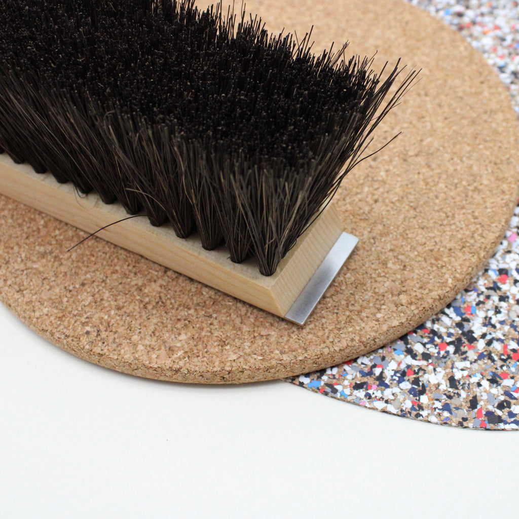 Garden Brush with Stainless Steel Scraper