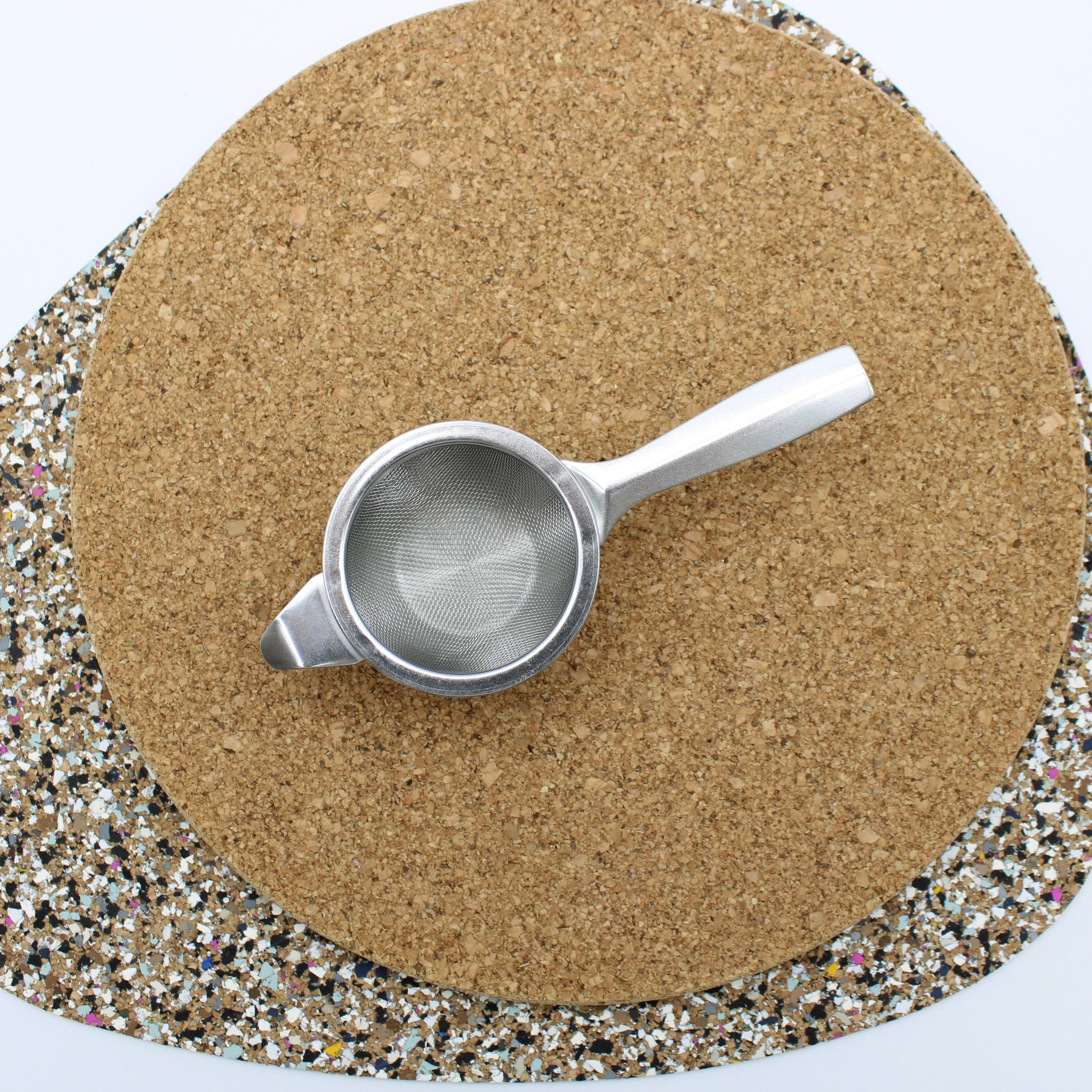 Tea Strainer with Drop Bowl Stainless Steel