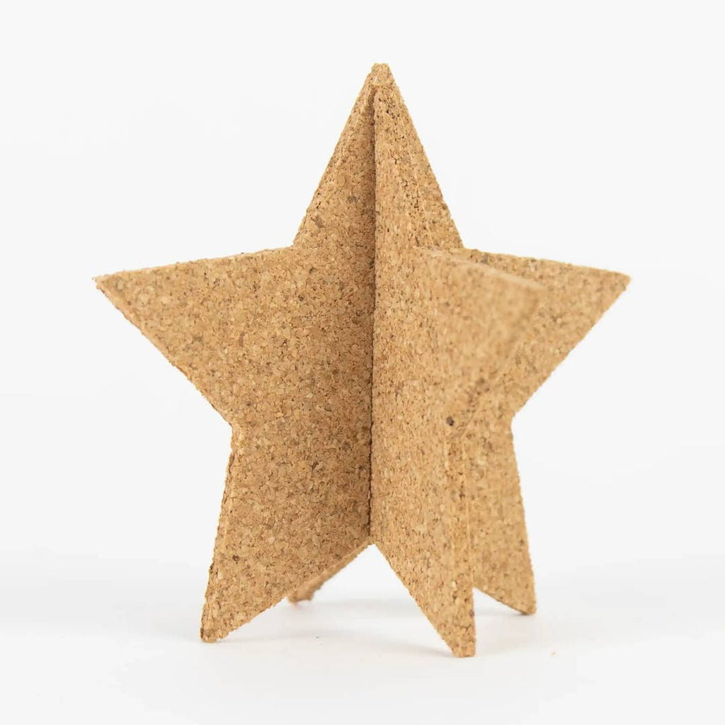 Organic Cork Decoration Pop-A-Cork | Star