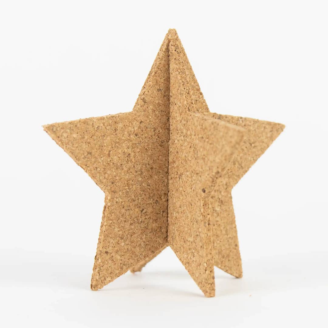 Organic Cork Decoration Pop-A-Cork | Star