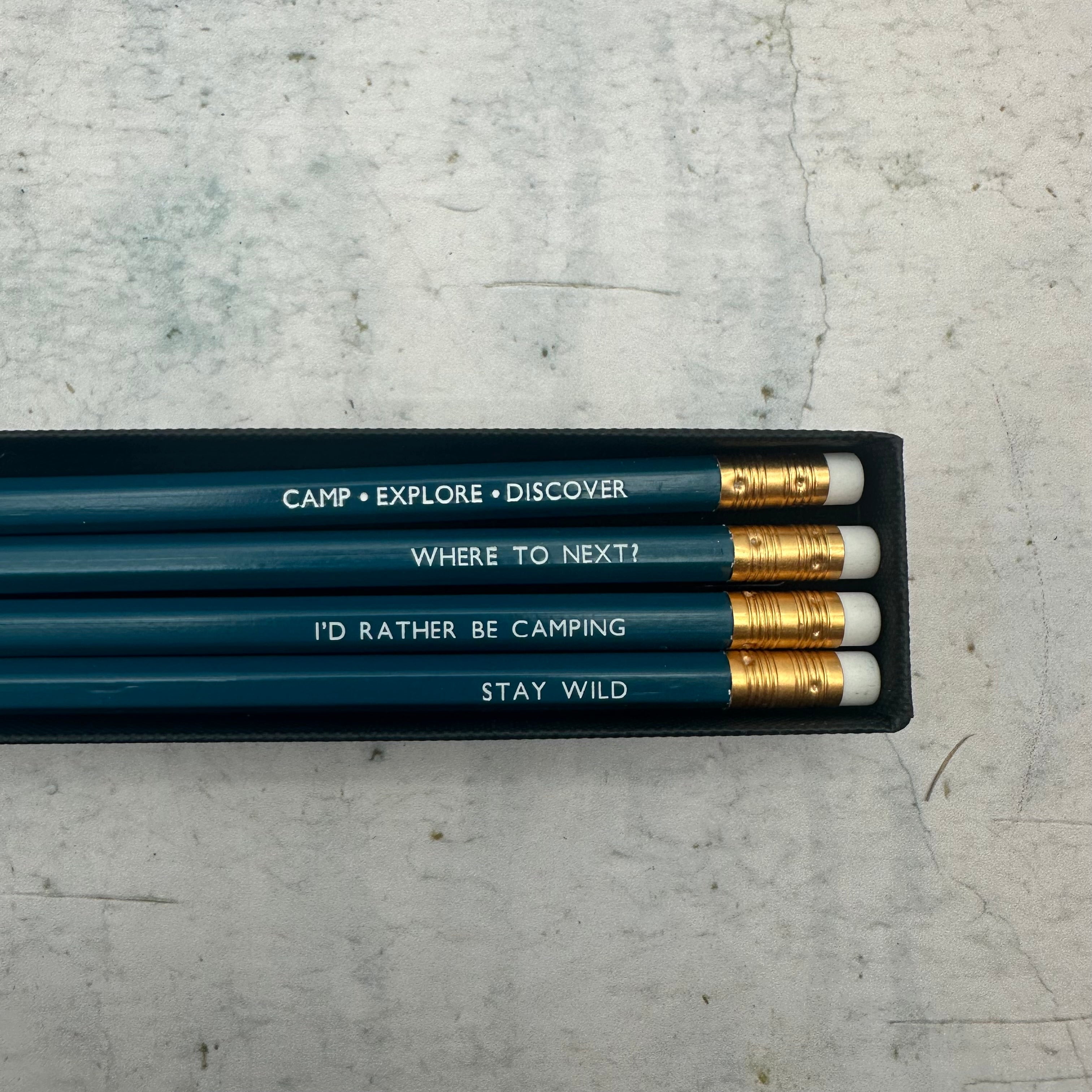 Camping Pencil Set