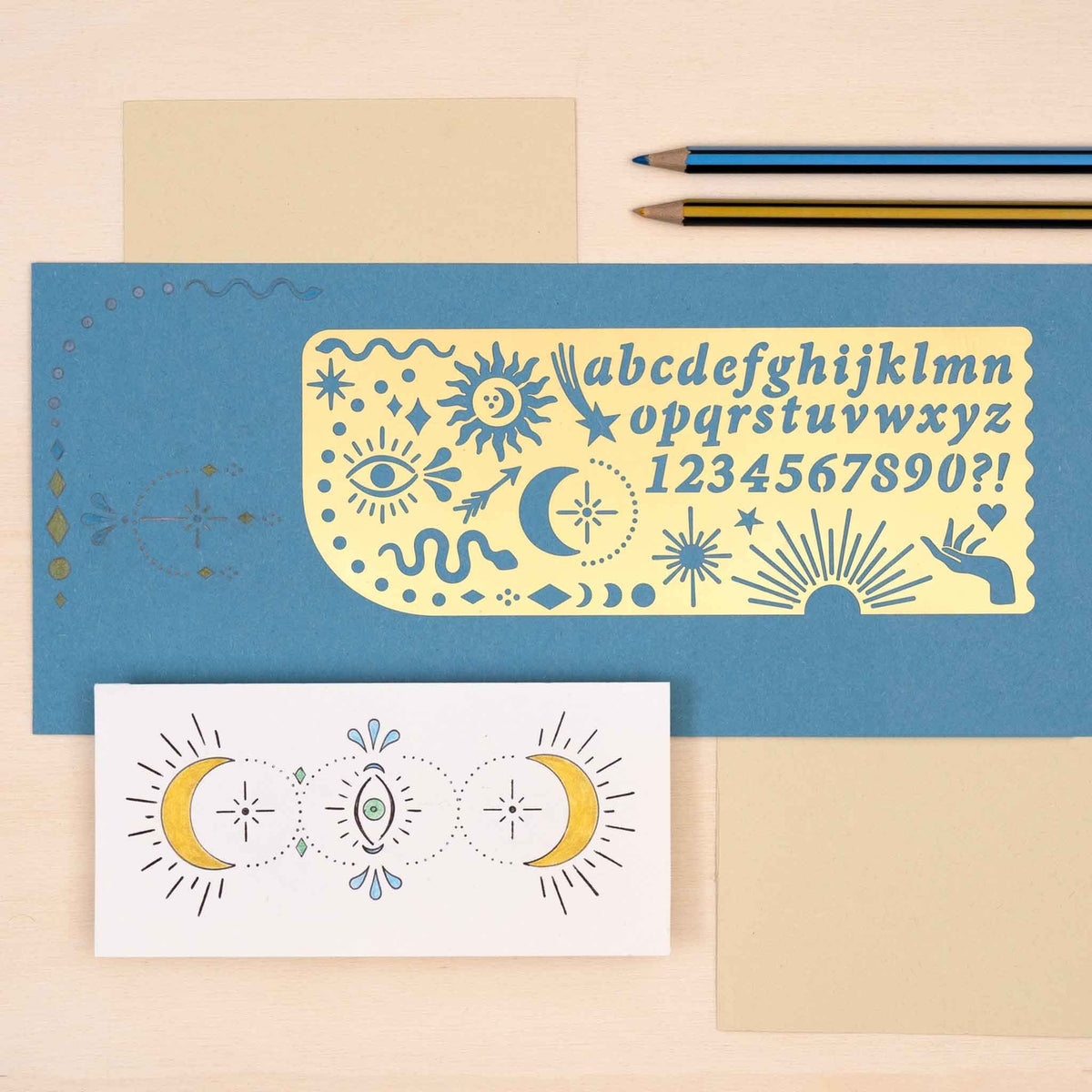 Celestial & Mystic Stencil & Drawing Tool