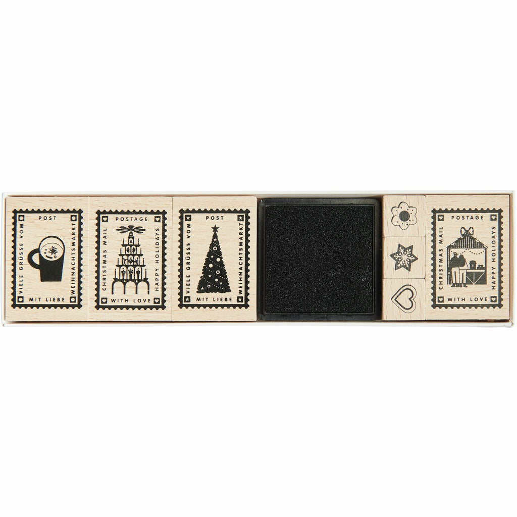 Christmas Mail Stamp Set