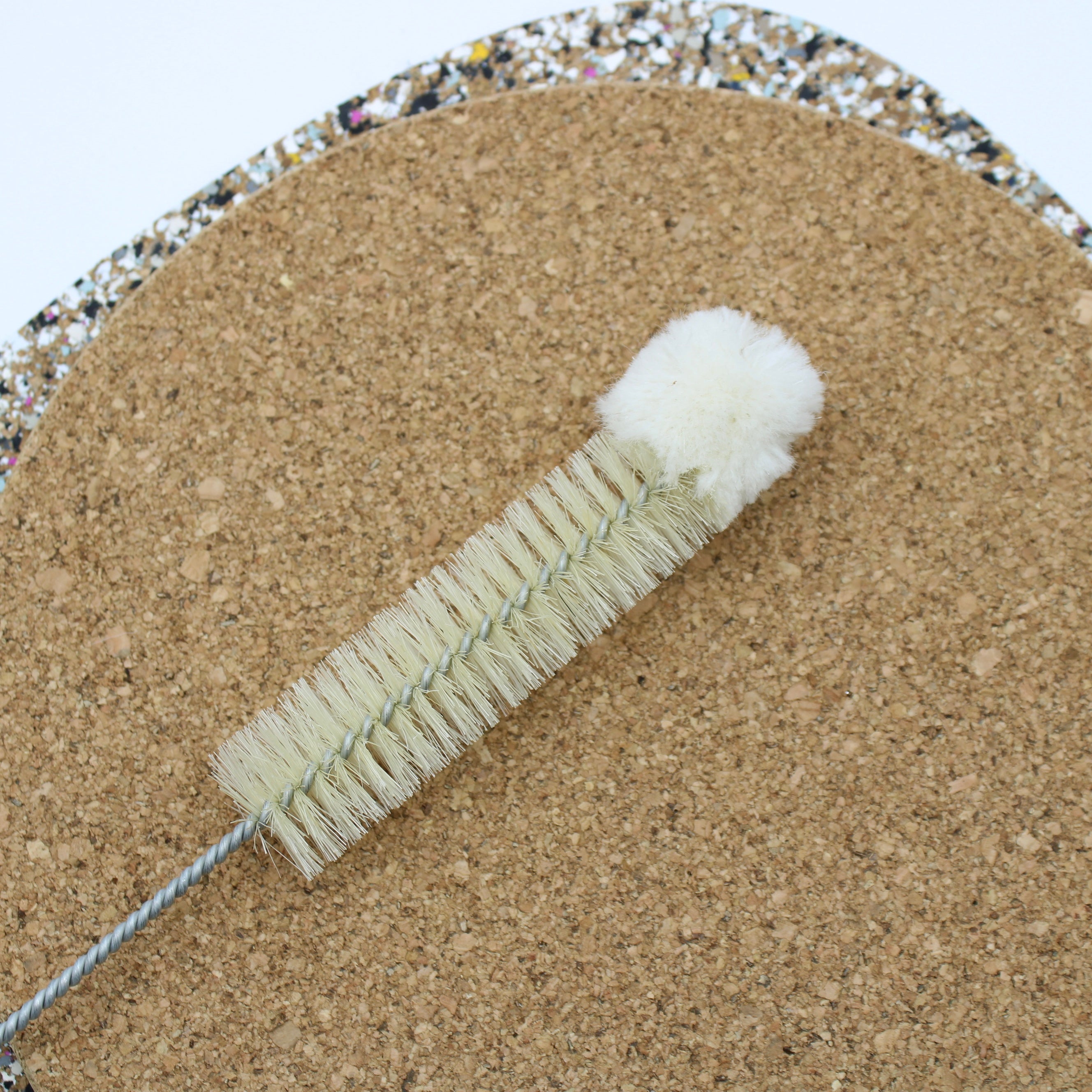 Cleaning Brush with Wool Tip - 40 cm