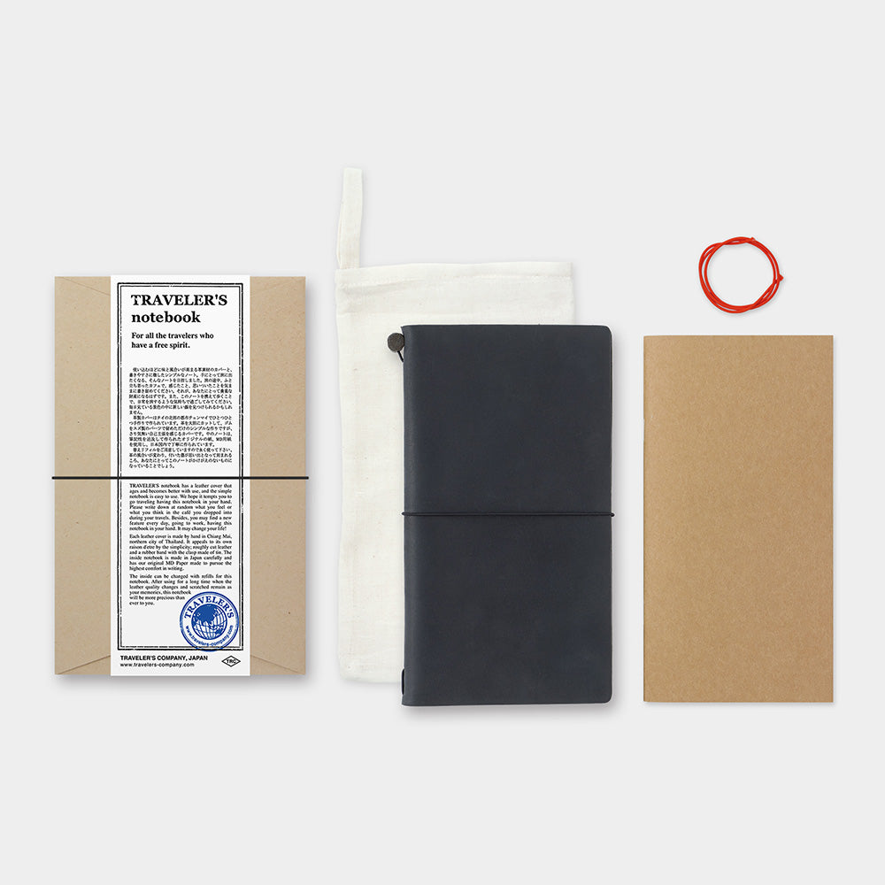 TRAVELLER'S Notebook - Black Starter Kit