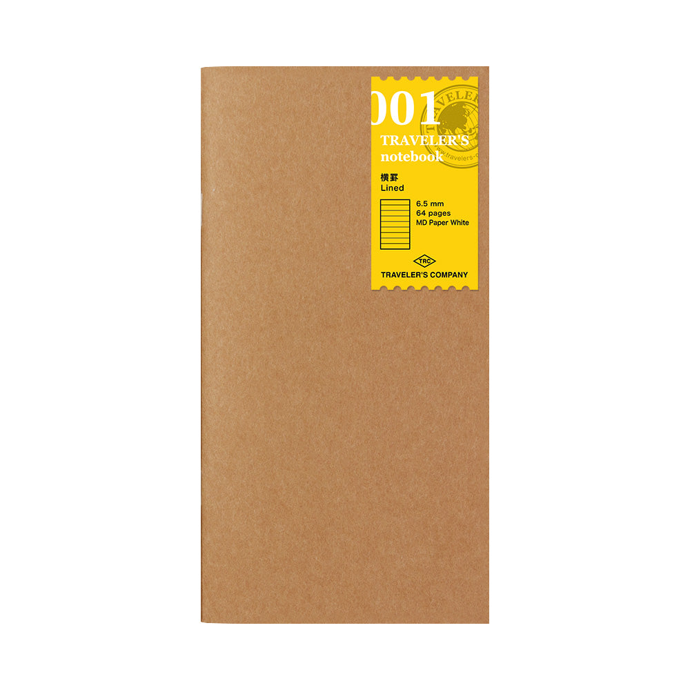001 Lined Notebook TRAVELER'S Company