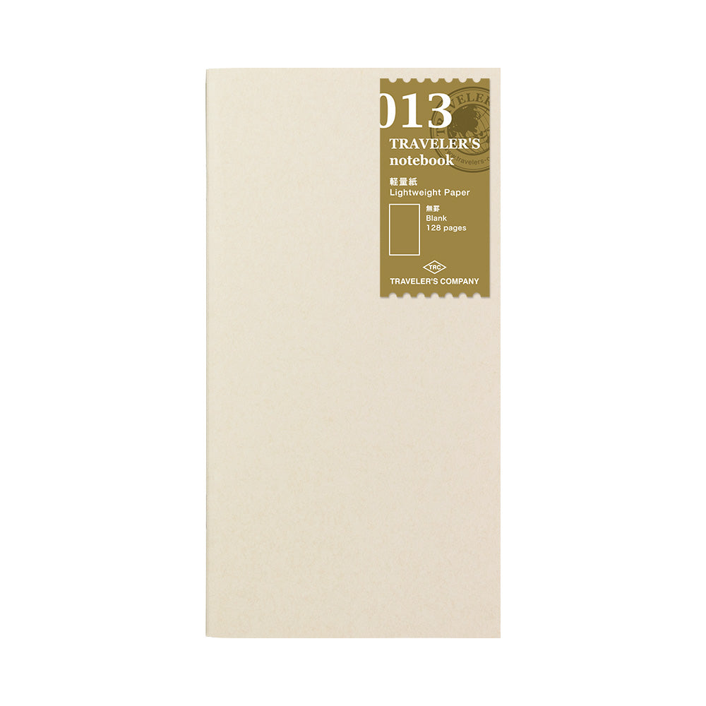 013 Light Paper Notebook TRAVELER'S Company
