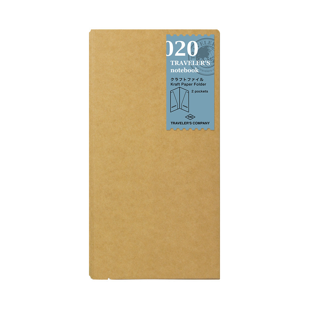 020 Kraft Paper Folder TRAVELER'S Company