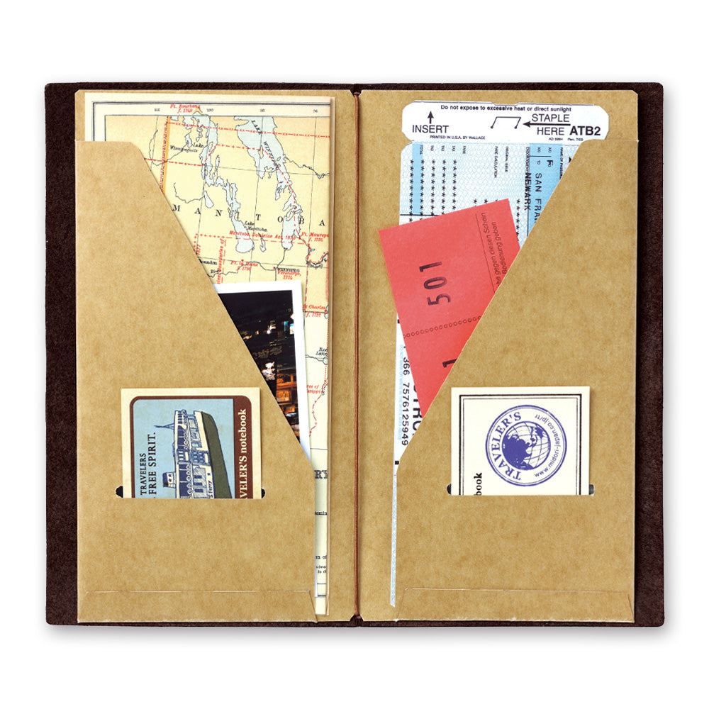 020 Kraft Paper Folder TRAVELER'S Company