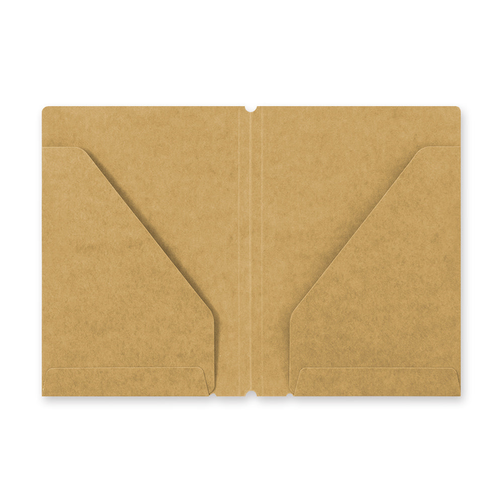 010 Passport Size Kraft Paper Folder TRAVELLER'S Notebook