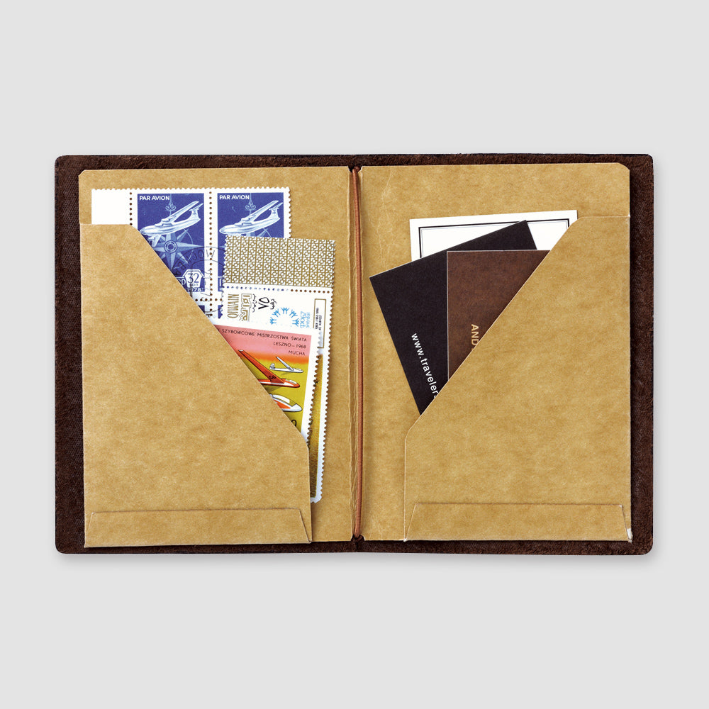 010 Passport Size Kraft Paper Folder TRAVELLER'S Notebook