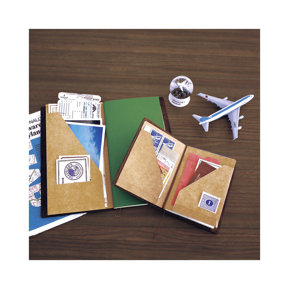 010 Passport Size Kraft Paper Folder TRAVELLER'S Notebook