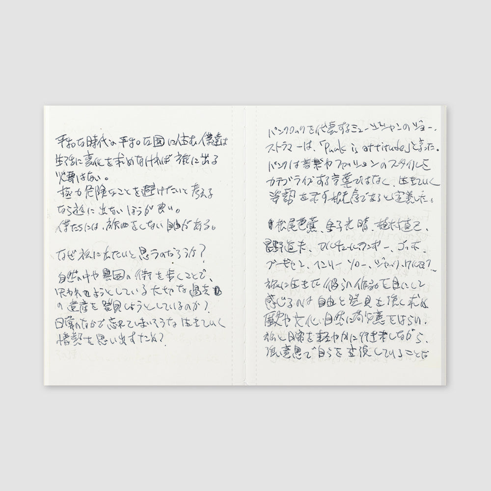 005 Passport Size Light Paper TRAVELLER'S Notebook