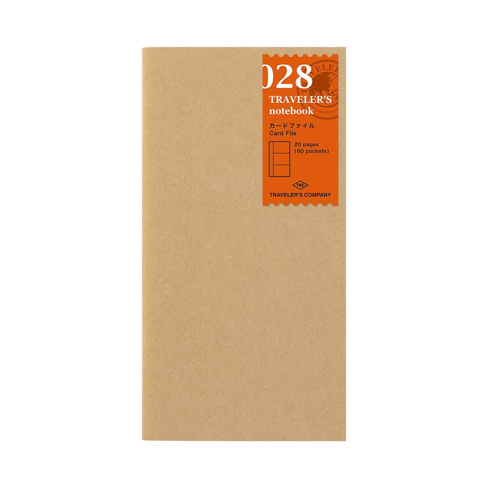 028 Card File TRAVELLER'S Notebook