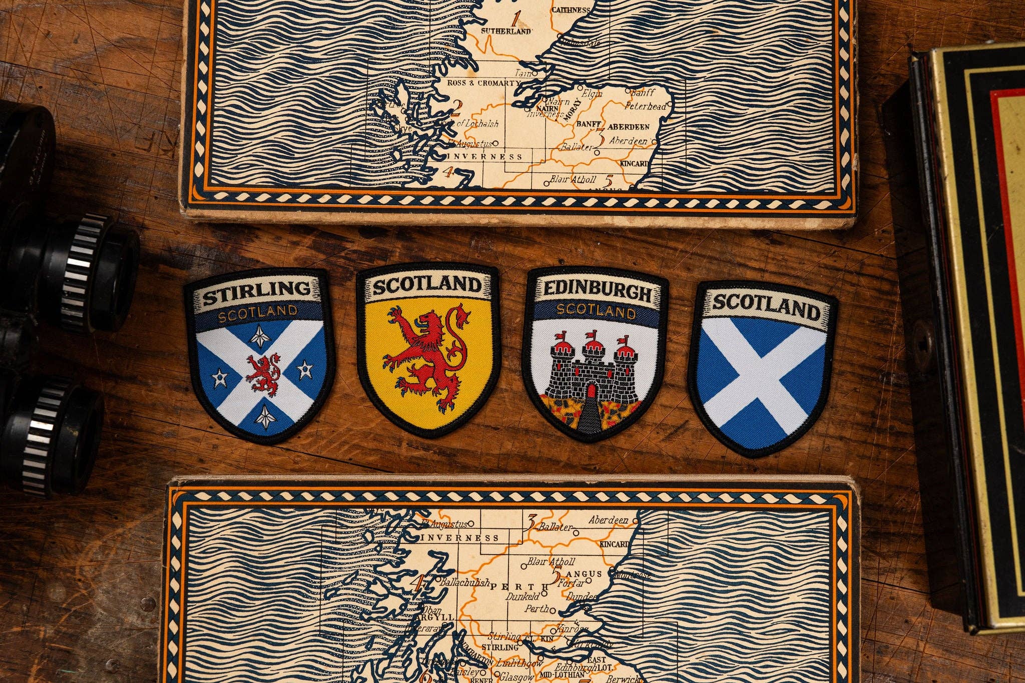 Royal Banner of Scotland patch (Lion Rampant)