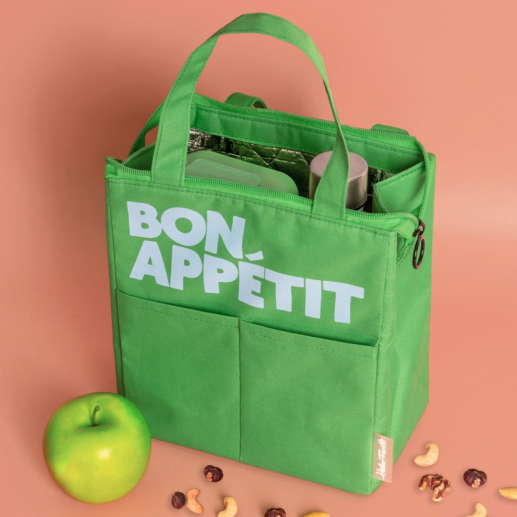 Helio Ferretti - Bon Appetit Lunch Bag - Bright green