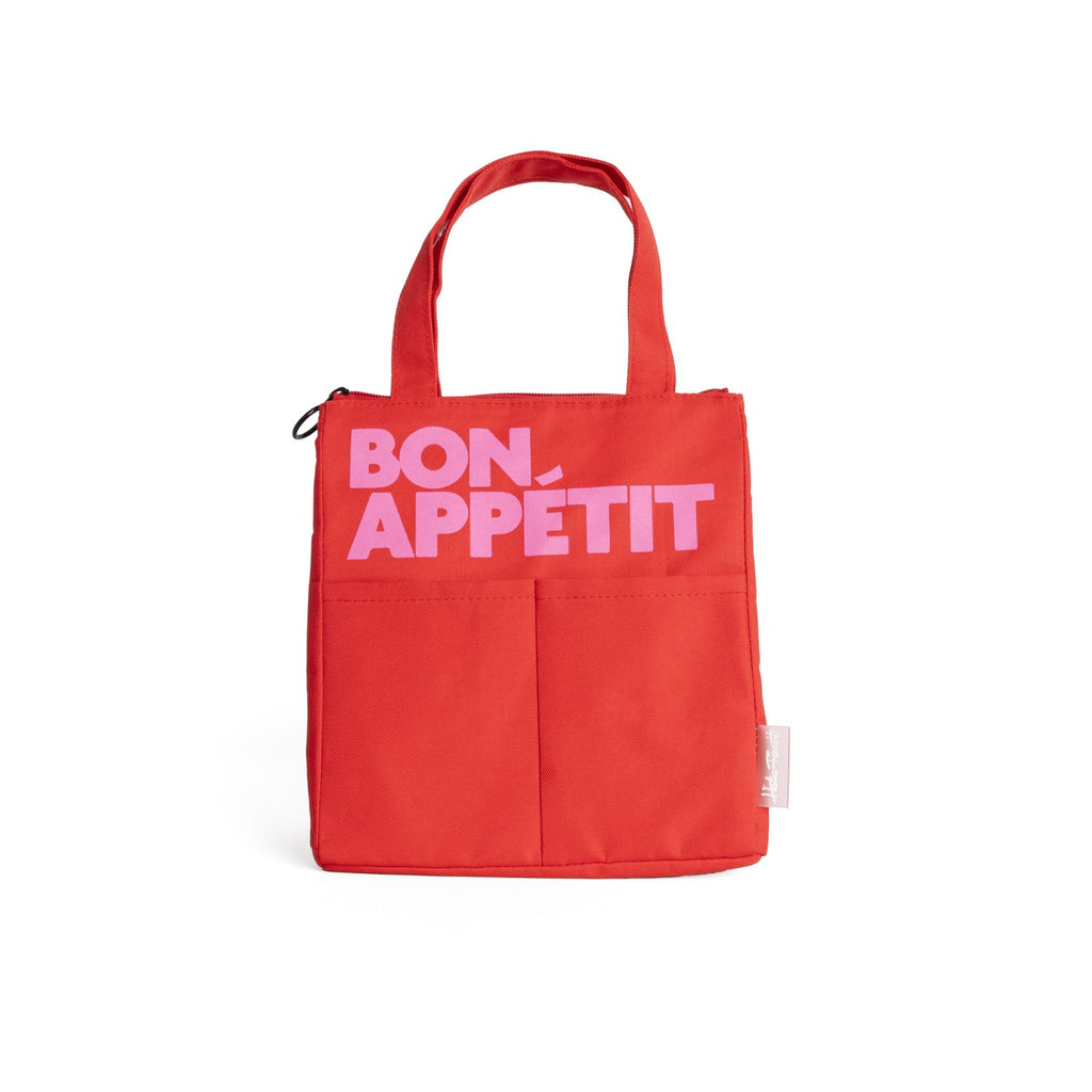 Helio Ferretti - Bon Appetit Lunch Bag - Bright Red