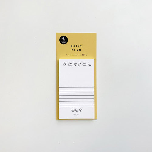 Sticky memo - Suatelier - daily plan.08