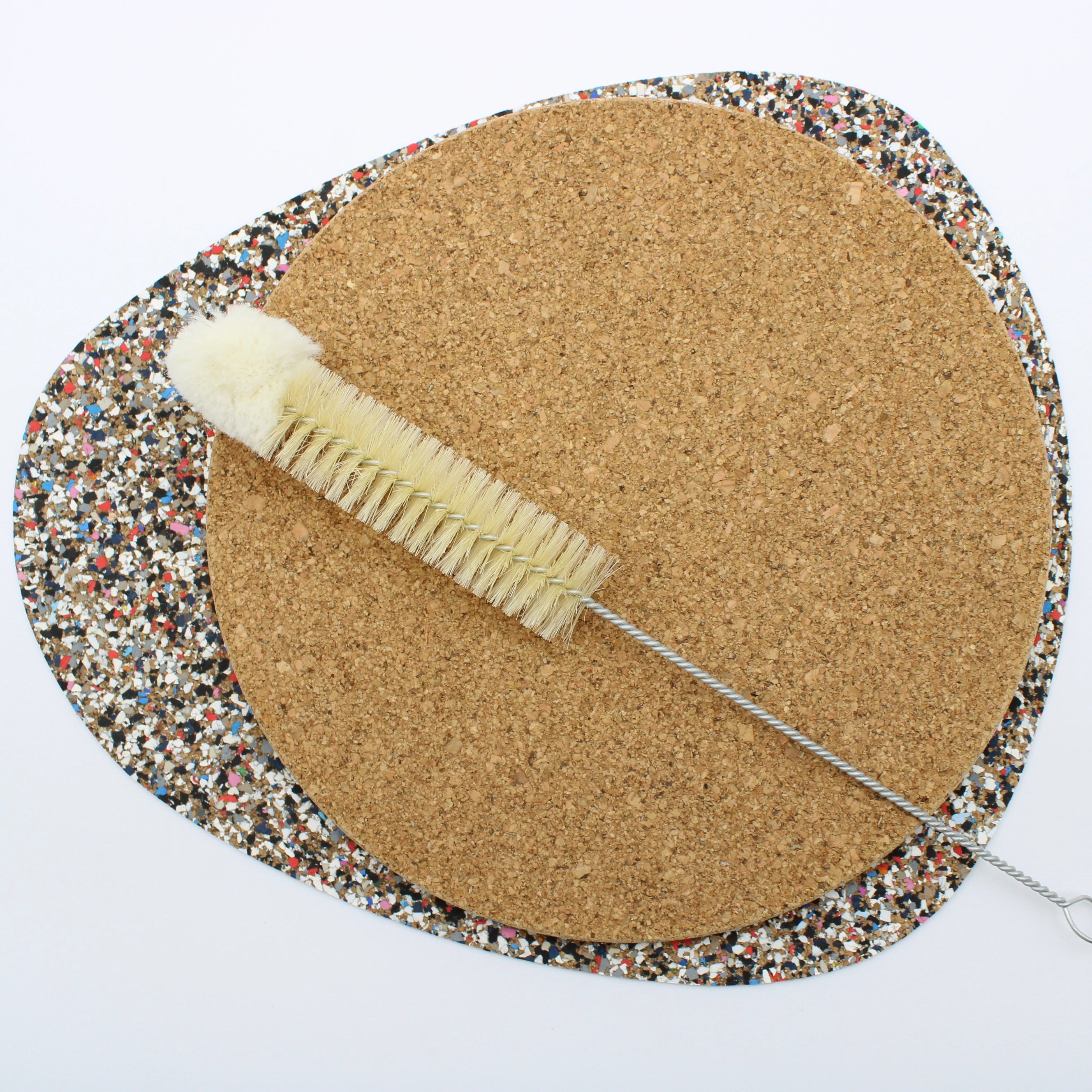 Cleaning Brush with Wool Tip - 29cm