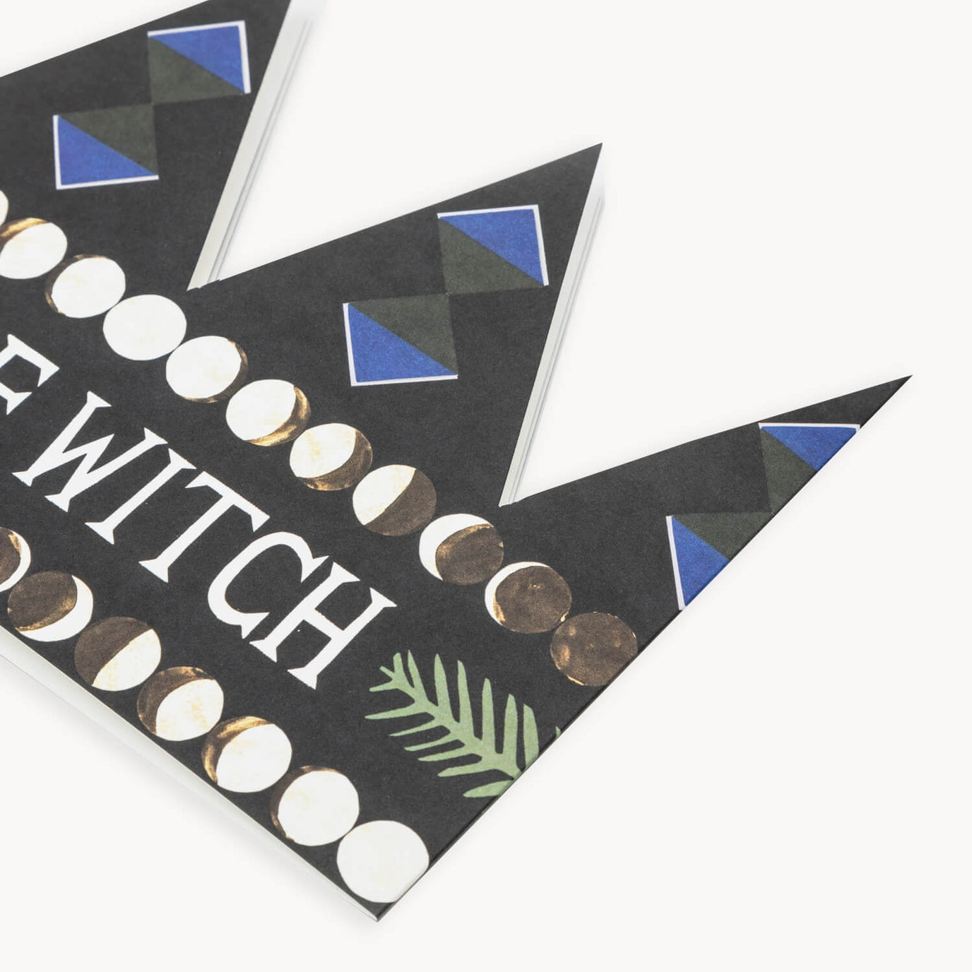Chief Witch Party Hat Card