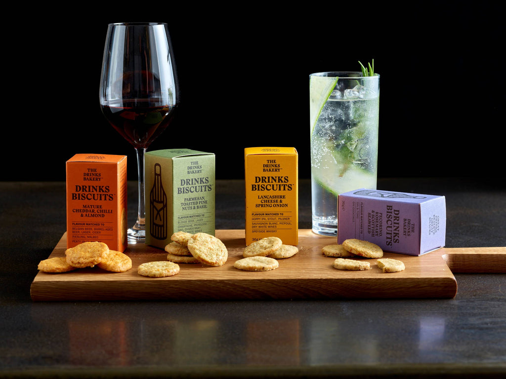 Drinks Biscuits - Lancashire Cheese & Spring Onion 36g