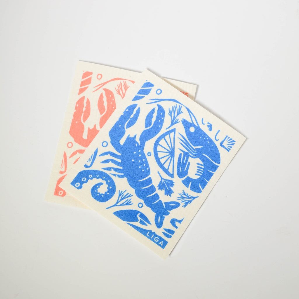 Eco Dishcloths - Seafood Platter