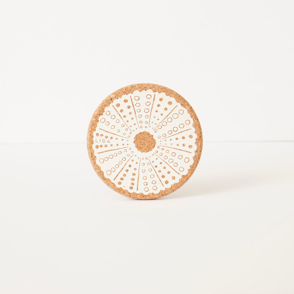 Cork Coaster - Sea Anenome