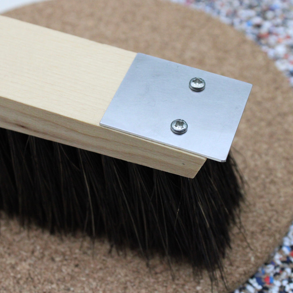Garden Brush with Stainless Steel Scraper