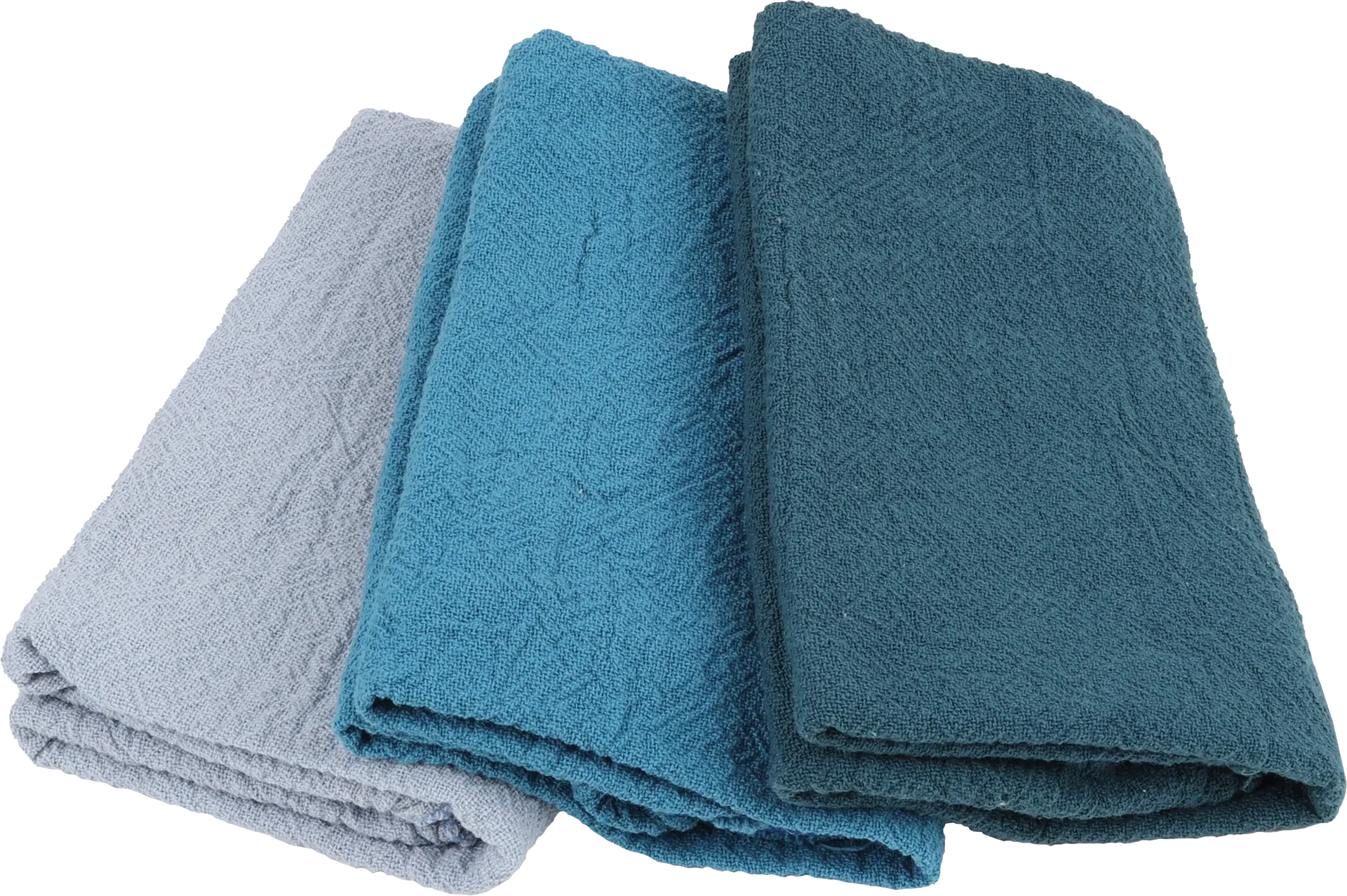 Kitchen Towel - Set of 3 - Opal//Blue/Azure