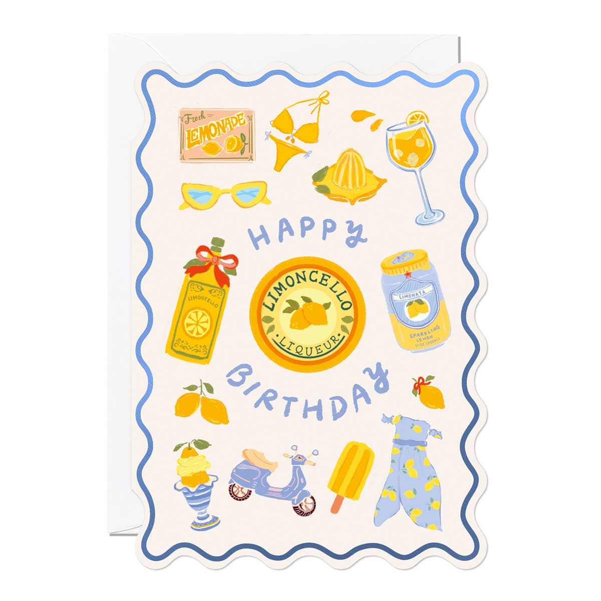 Happy Birthday Lemon Card