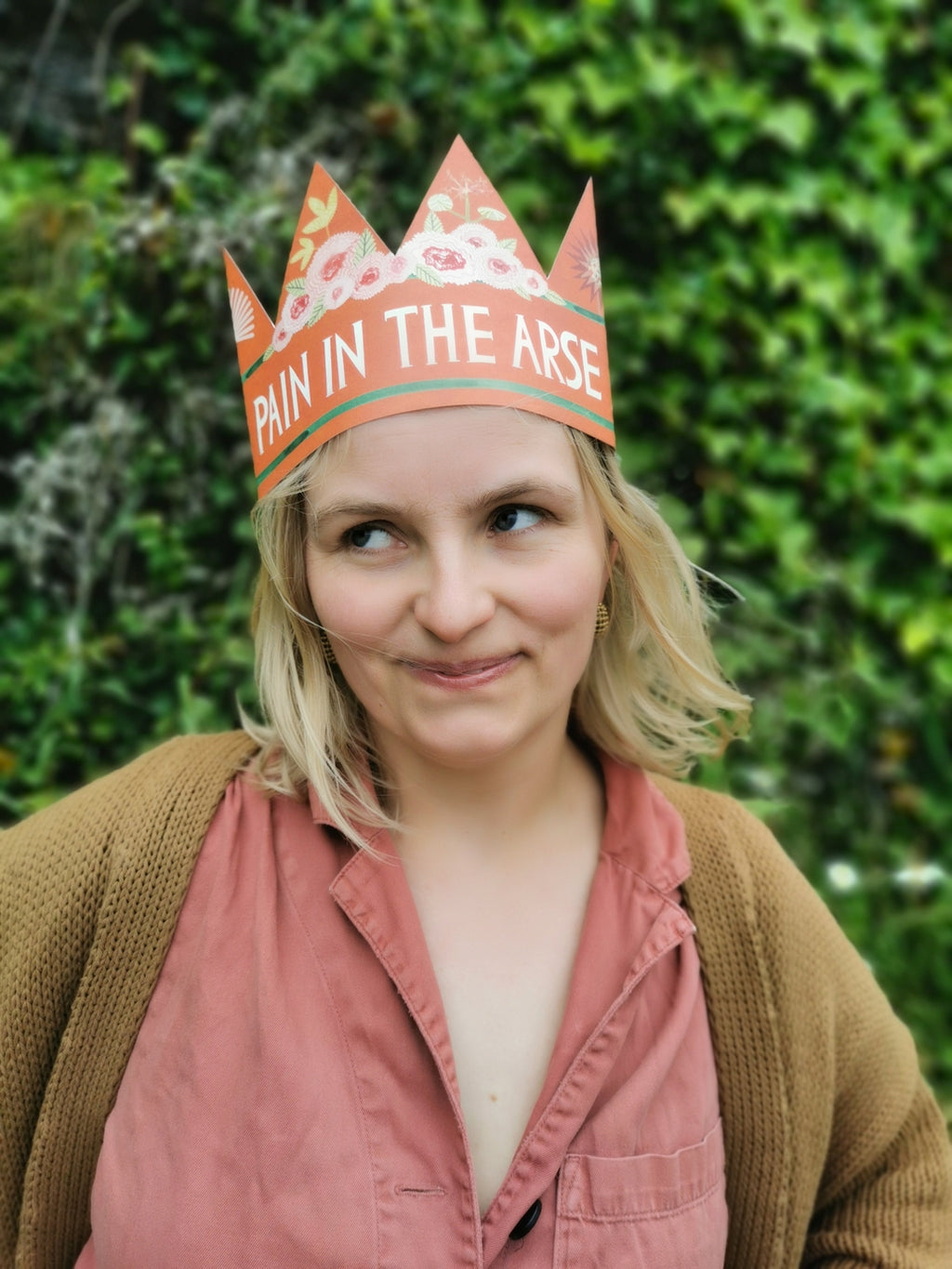 Pain in the Arse Party Hat Card