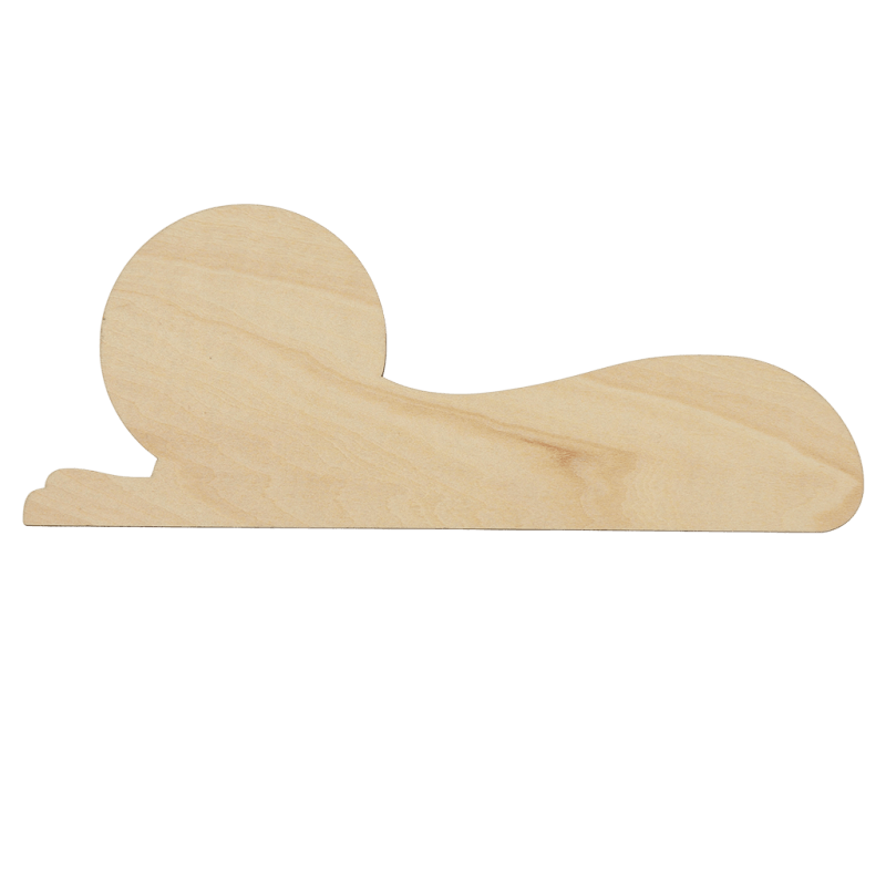 Wooden Ruler - Lion