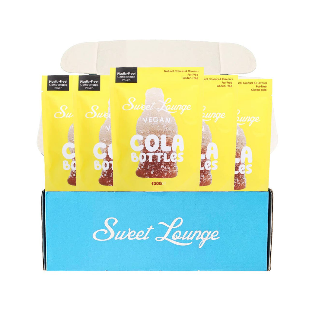 Vegan Fizzy Cola Bottles (Plastic-Free) 130g