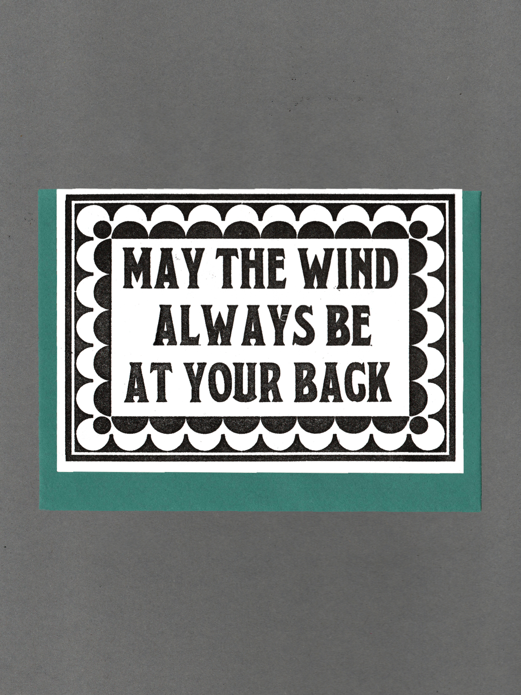 Wind At Your Back card