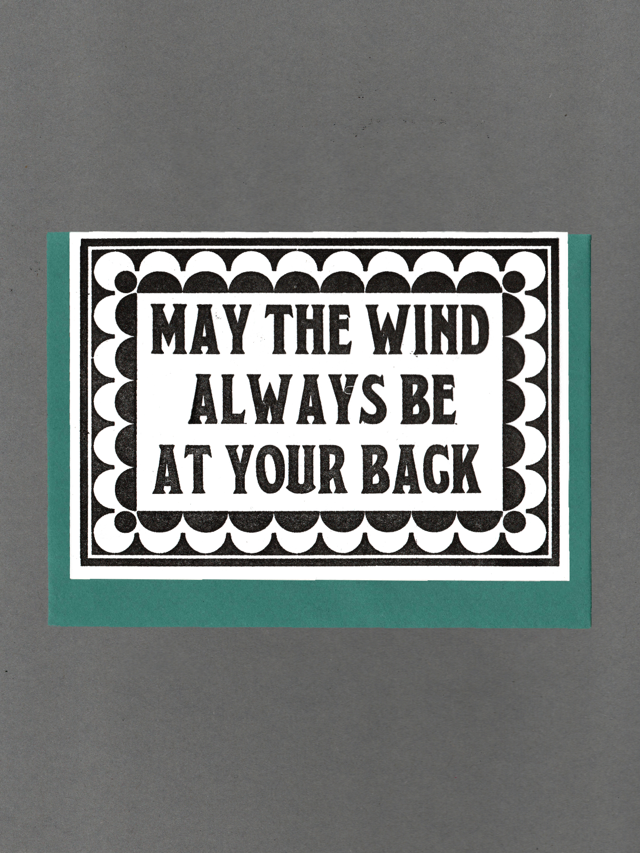Wind At Your Back card
