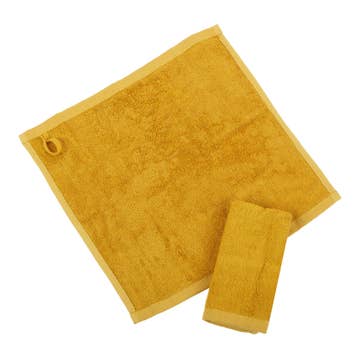 Re:gn Luxury Bamboo Face Cloths – Ultra-Soft - 3 Pack - Golden Glow