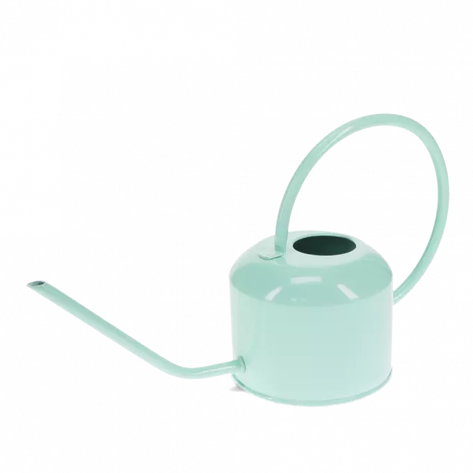 Metal Watering Can - Sky Blue