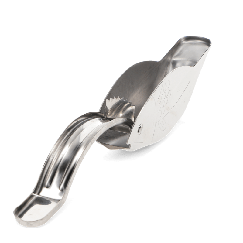 Stainless Steel Lemon Wedge Squeezer - Fish
