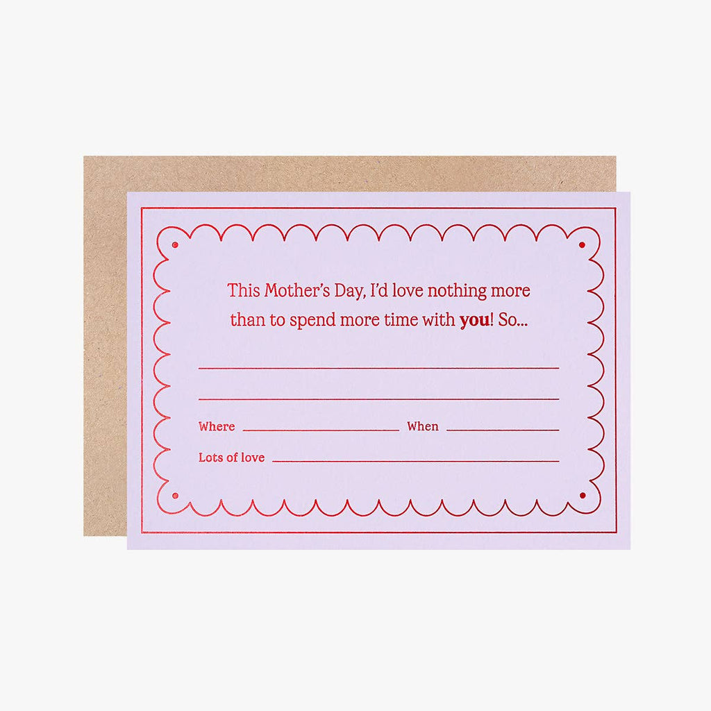 Mother’S Day Gift Voucher