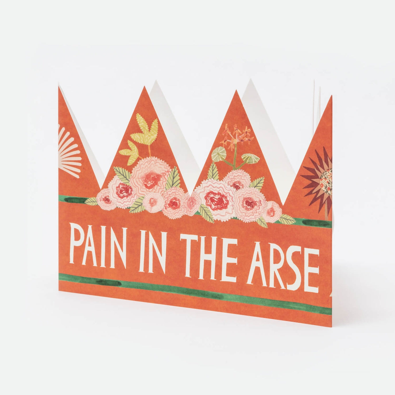 Pain in the Arse Party Hat Card