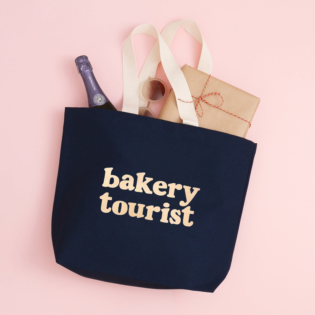 Bakery Tourist - Midnight Blue Tote Bag