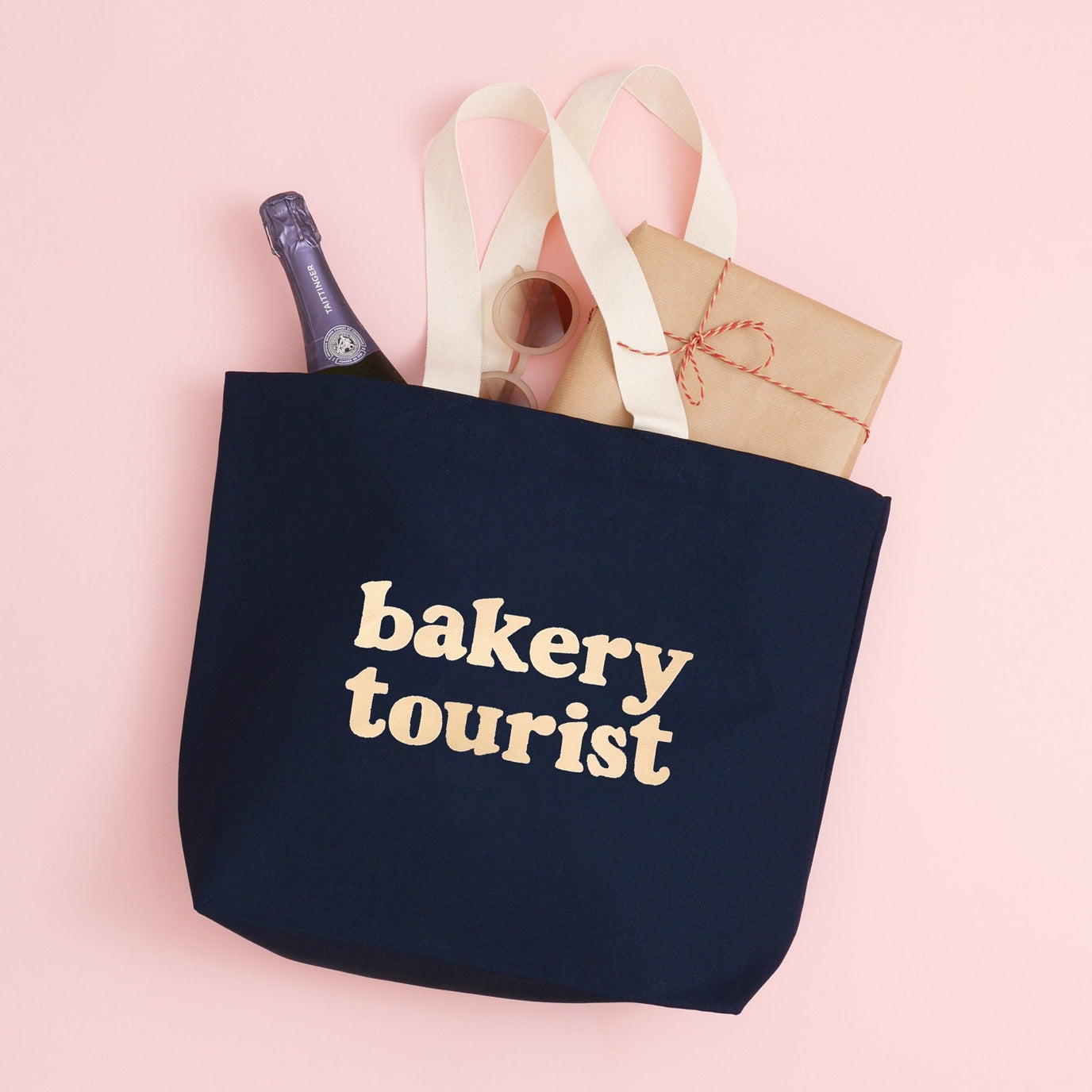 Bakery Tourist - Midnight Blue Tote Bag