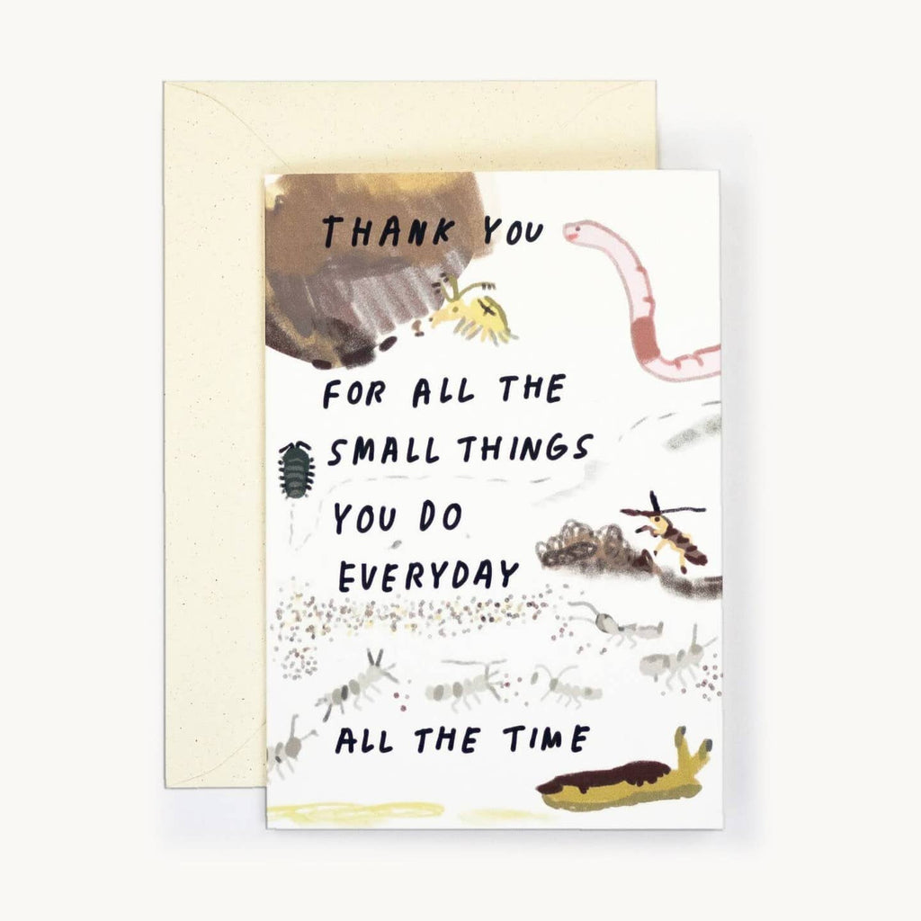 Thank You For All the Small Things Card