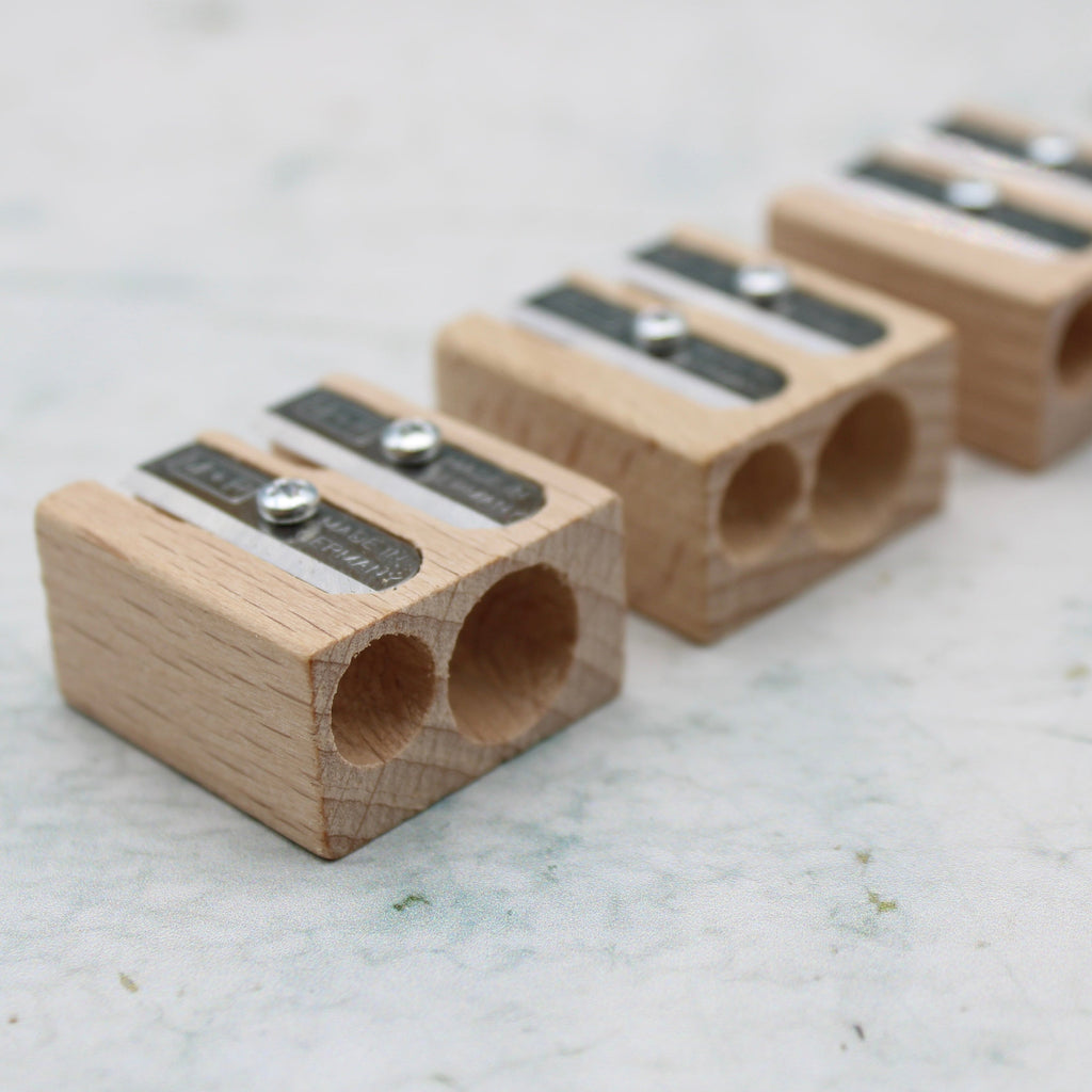Double Beechwood Sharpener