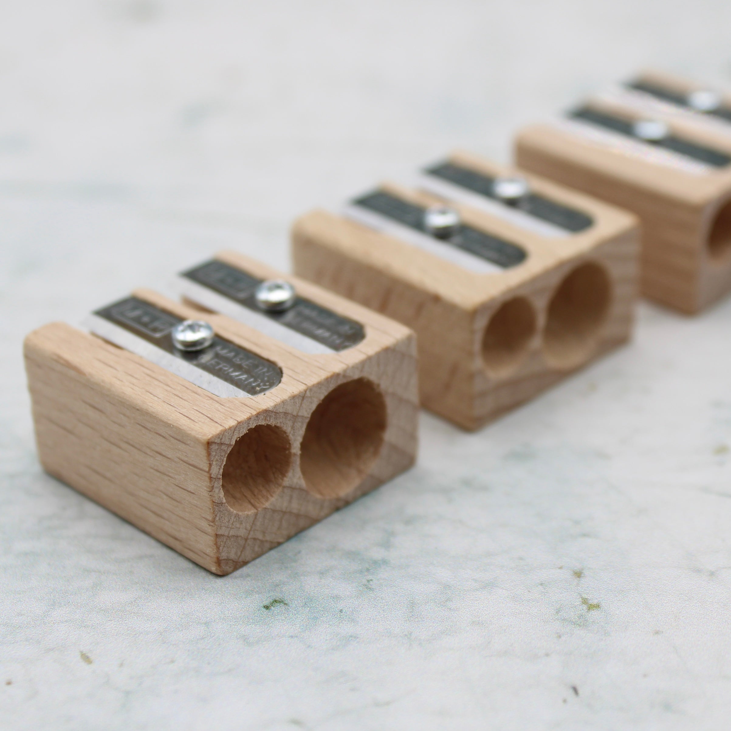 Double Beechwood Sharpener