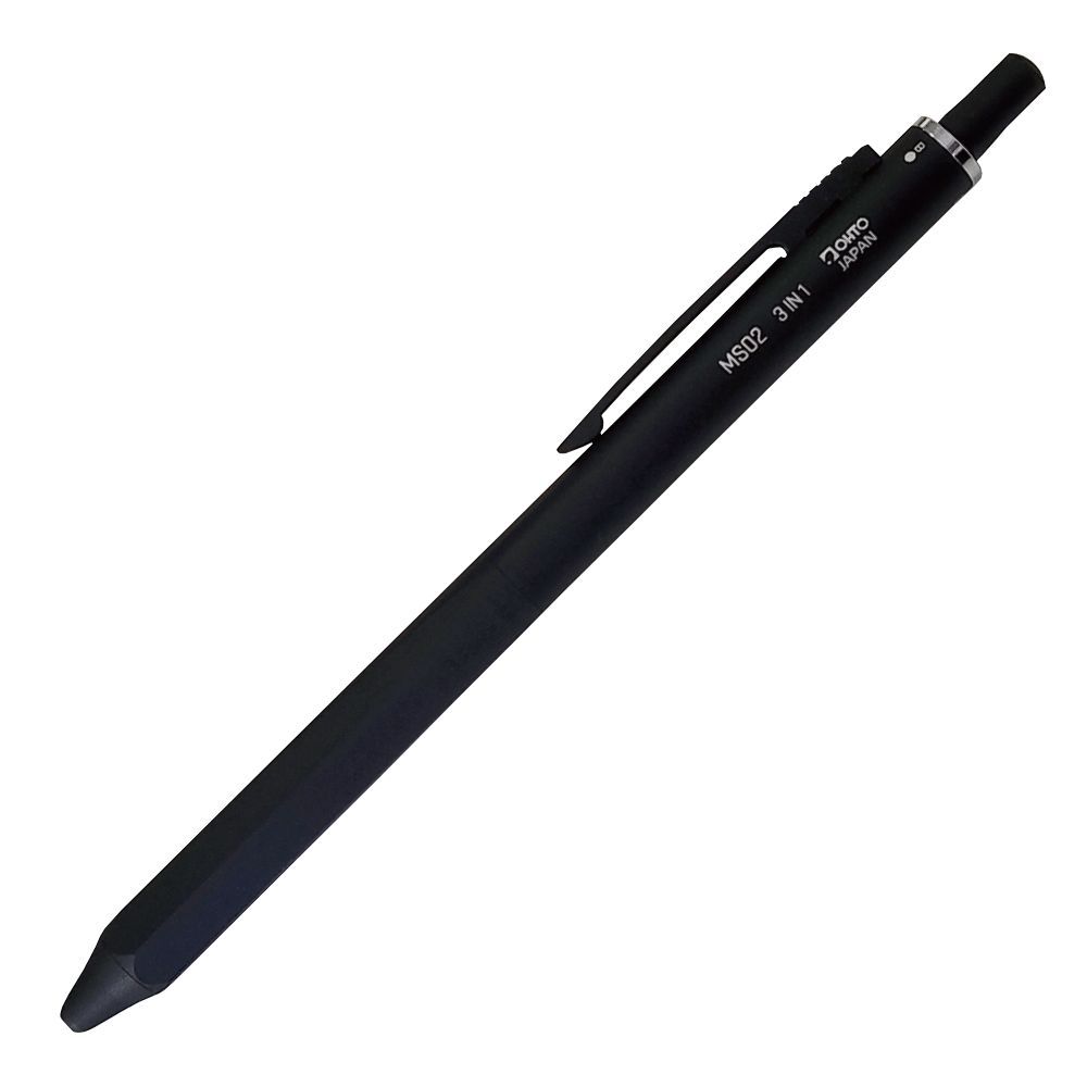 A Black 3 in 1 pen from the Pencil Me In stationery store.