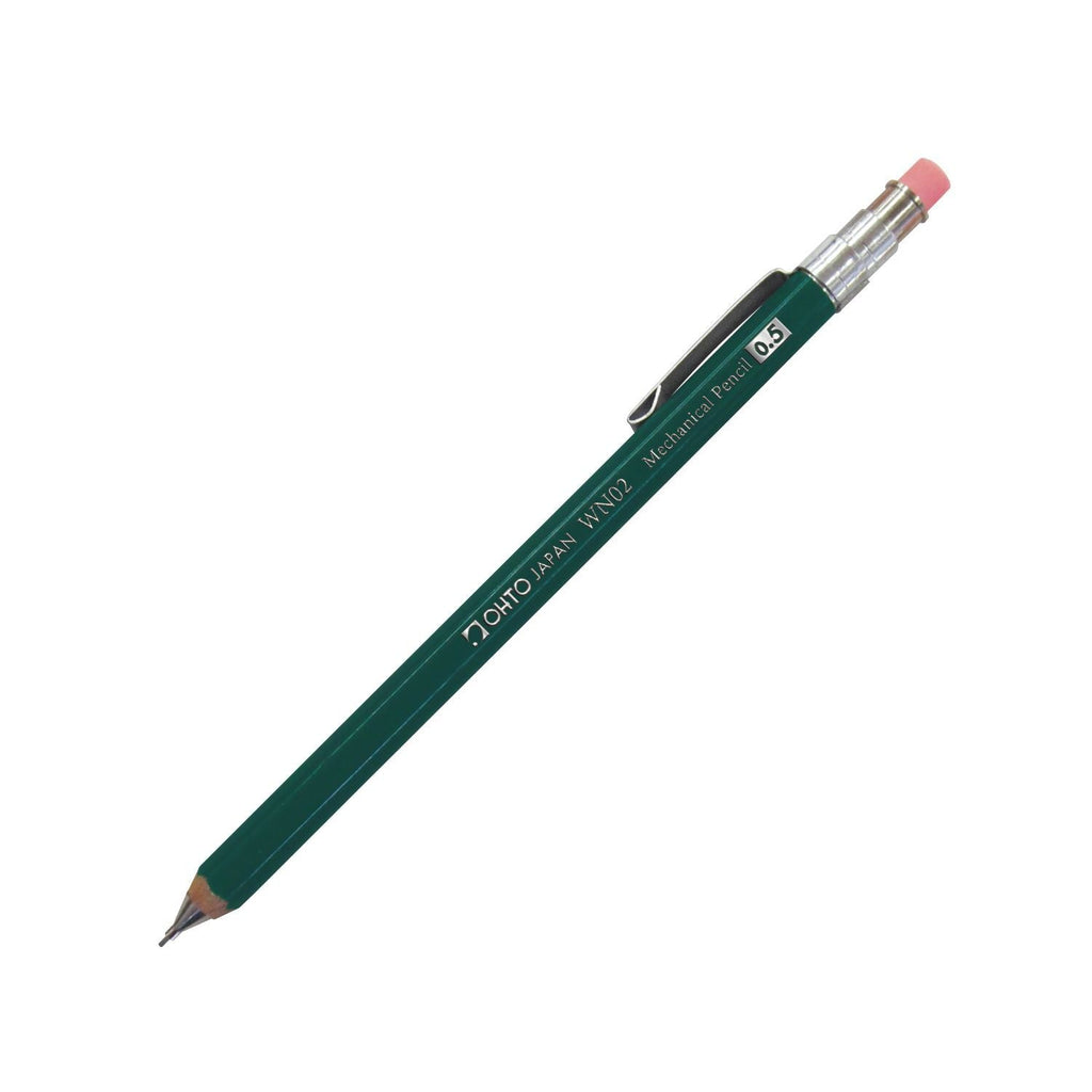 A Green mini mechanical pencil from the Pencil Me In Stationery shop. 
