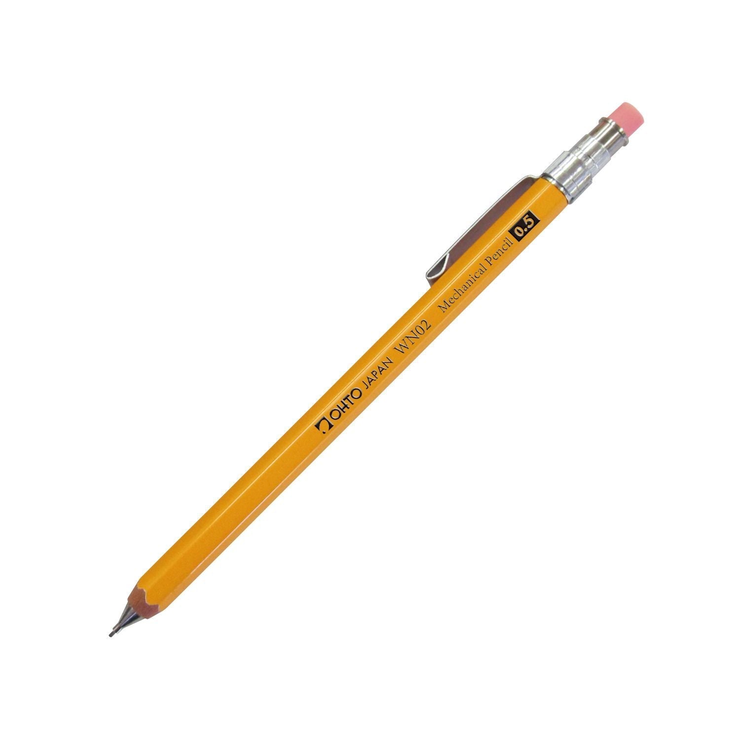A yellow mini mechanical pencil from the Pencil Me In Stationery shop. 