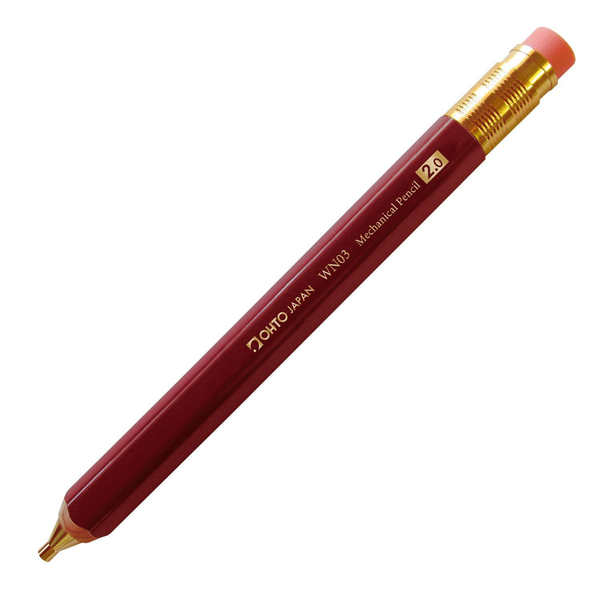 OHTO WN03 Wooden Mechanical Pencil 2.0 - 5 Colours