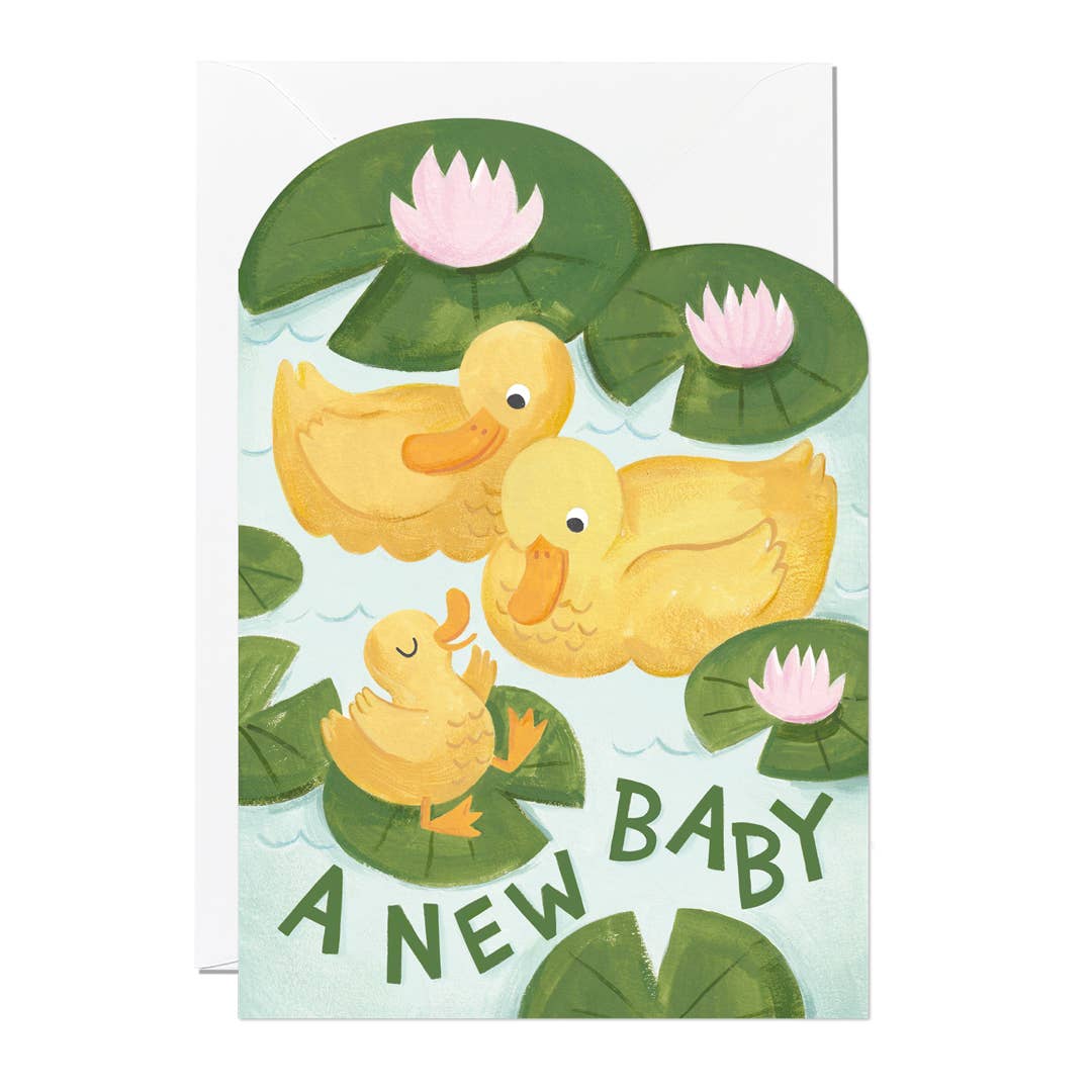 Duckling Baby Card